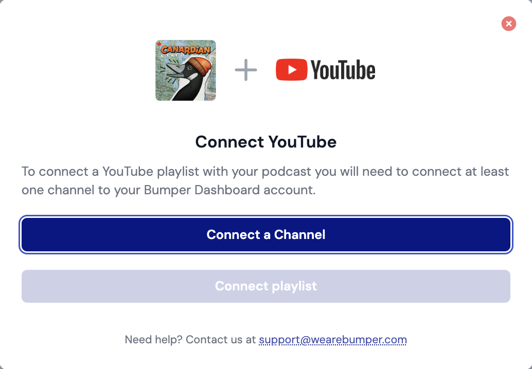 YouTube instructions